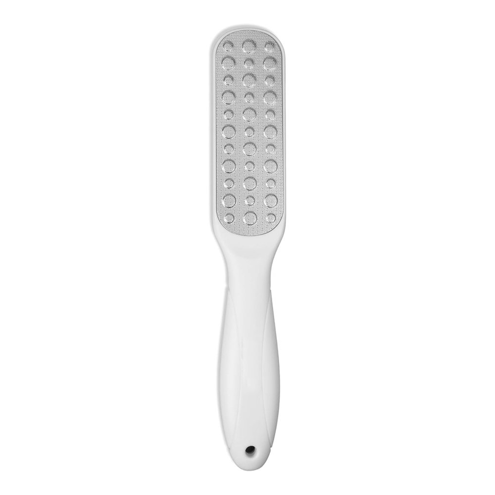 A foot file is a tool used to smooth and remove dead skin and calluses from the feet.